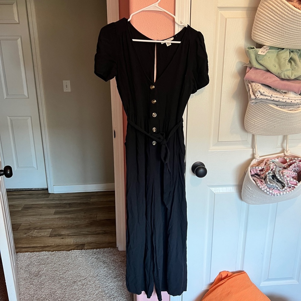 American Eagle Black Jumpsuit